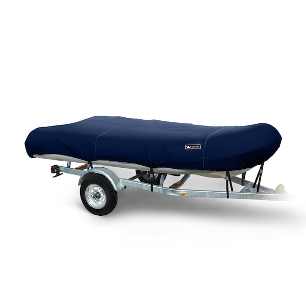 Eevelle Boat Cover INFLATABLE, Outboard Fits 22ft 6in L up to 111in W Navy SFINF22111B-NVY - main